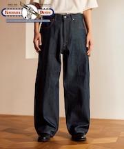 【日本製】 JAPAN DENIM WIDE ５PKT PANTS