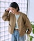 別注 ノーカラーＶネックジャケット＜セットアップ対応＞