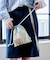 別注 マルチストライプ 巾着バッグ