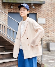 シアージャケット/ダブルブレストジャケット