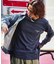 Essentials タイトフィット L/S クルーネック ピグメントTシャツ