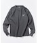 Essentials タイトフィット L/S クルーネック ワッフルTシャツ