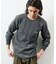 Essentials タイトフィット L/S クルーネック ワッフル ピグメントTシャツ
