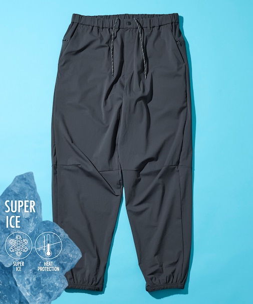 SUPER ICE / スーパーアイス ジョガーパンツ 接触冷感 / 吸水速乾 / UVカット