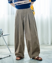バレル タックパンツ