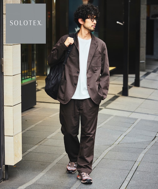リラックスフィット 2Bジャケット セットアップ Fabric by SOLOTEX(R)