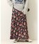 Double-Tuck Long Skirt