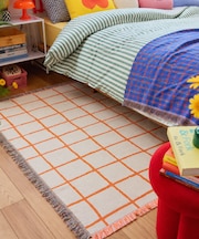 JACQUARD HOME THROWKET フォークロア・ジャカード織 マルチスローケット