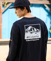 Columbia×FREAK'S STORE 別注 インペリアルパーク バックプリント ロングスリーブTシャツ 【限定展開】