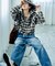 別注 フード付き ネルシャツ