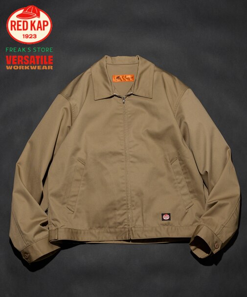 RED KAP × FREAK'S STORE 別注 SMU JK-22 SHORT LENGTH ジップアップ ワークジャケット