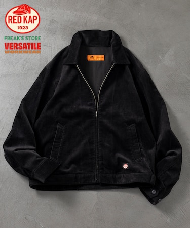 RED KAP × FREAK'S STORE 別注 SMU JK-22 SHORT LENGTH ジップアップ コーデュロイ ワークジャケット