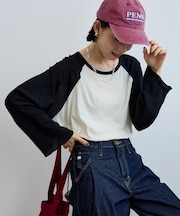 シアーラグランTシャツ