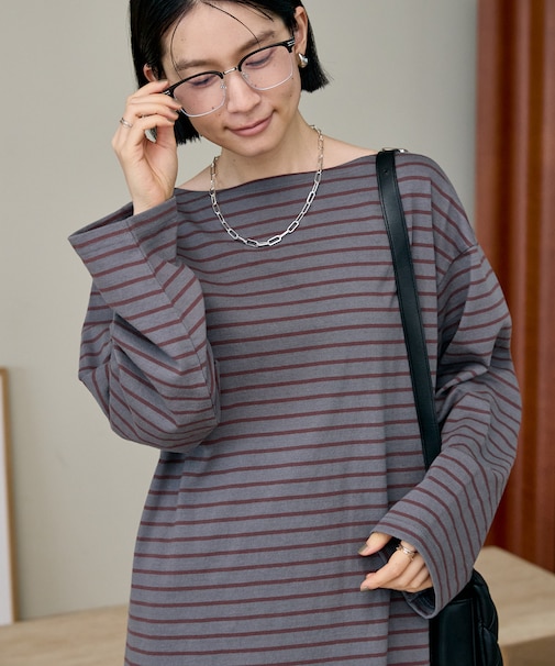 バスクボーダーTシャツ