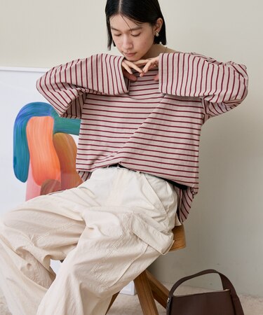 バスクボーダーTシャツ