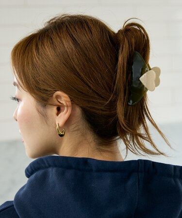 ハートヘアクリップ
