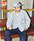 RED KAP × FREAK'S STORE 別注 ストライプ ワーク シャツカバーオール