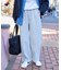 ボンディングカーブワイドパンツ