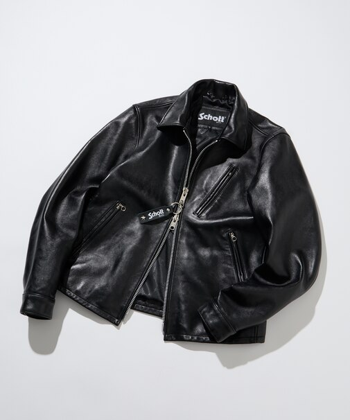 Schott × FREAK'S STORE 別注 シープレザー トラッカージャケット