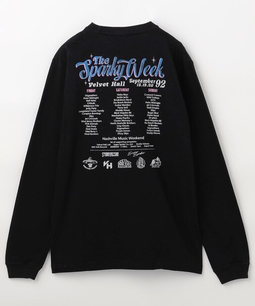 Tour Print ロンT