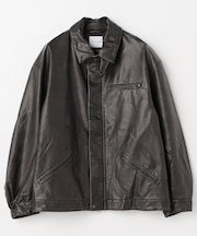 LEATHERETTE WORK JACKET