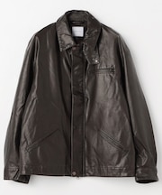 LEATHERETTE WORK JACKET