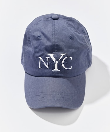 NYCロゴ ツイル ベースボールキャップ