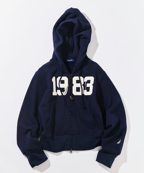 1983 WAPPEN ZIP HOODIE