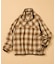 PENDLETON × FREAK'S STORE 別注 コットン シャギー ハーフスナップ プルオーバーシャツ