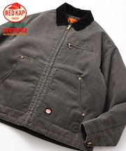 RED KAP × FREAK'S STORE 別注 DUCK ZIP UP PADDED ZIP JACKET