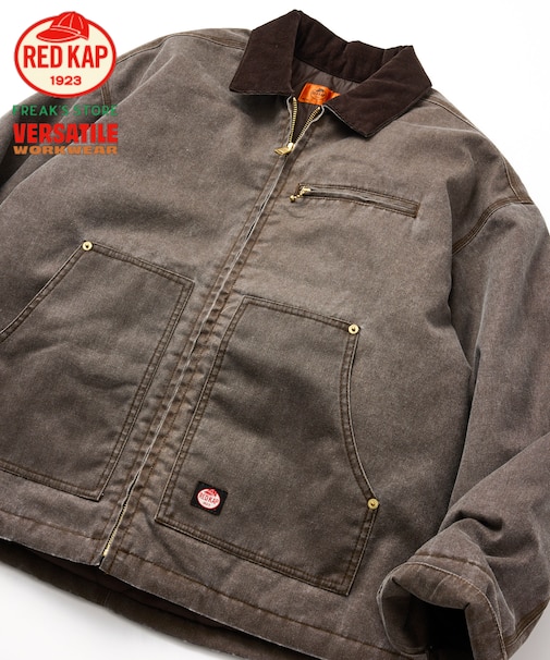 RED KAP × FREAK'S STORE 別注 DUCK ZIP UP PADDED ZIP JACKET