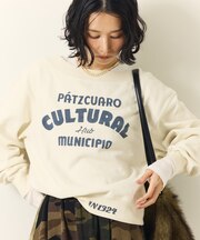 ボートネック2WAYスウェット