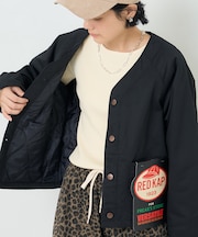 別注中綿ノーカラージャケット