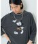 【MICKEY MOUSE】Leopard Raglan Tシャツ