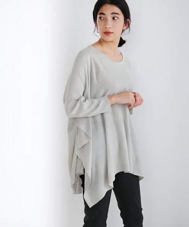変形リブニットTOPS