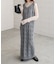【Bab】【S・Mサイズ展開】ミックス編みニットワンピース