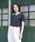 汗染み防止首元スッキリＶネックTシャツ