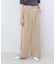 ピーチ起毛ストレートパンツ