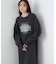 【Bab】（選べるサイズ展開）前後2WAYホックプリントマーメイドスウェットワンピース