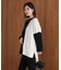 【WEB限定】もち軽配色ニットチュニック