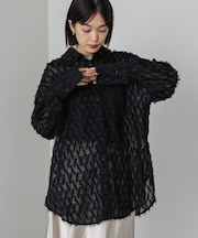【WEB限定】フェザーライクシアーシャツ