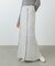 【Bab】【セットアップ対応可能】【選べるサイズ展開】MIX編みラインニットスカート