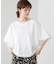 Wシルケットシフォンドッキングプルオーバー
