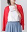 WシルケットバックシャイニーラインロゴＴ