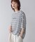 WシルケットバックシャイニーラインロゴＴ