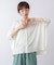 UVサラサラBOXシルエット前後差カーディガン