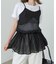 【Bab】サイドリボンミニワンピース