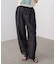 ウエストドロストパンツ