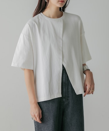 【CIEL'AIR】BAG CONSCIOUS TSHIRT (バックコンシャスTシャツ)