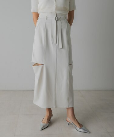 【CIEL'AIR】SIDE ZIP SKIRT